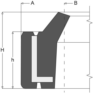 RASCHIATORE GOMMA-METALLO RG - AM45